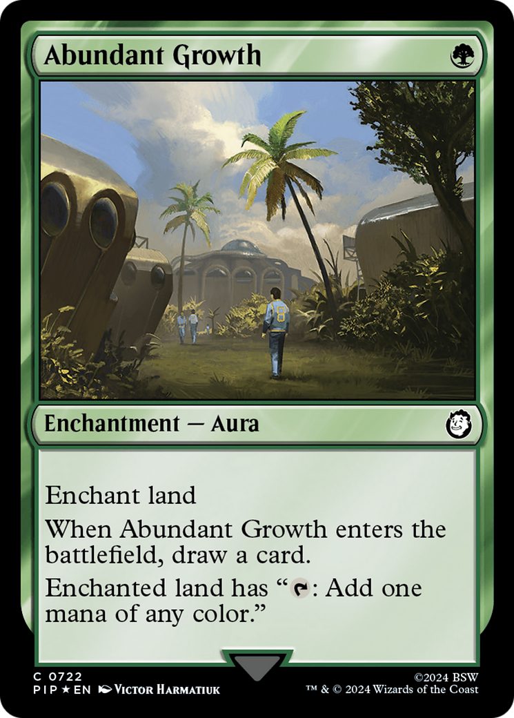 Image of Abundant Growth (Surge Foil) (PIP-722) - Fallout Foil