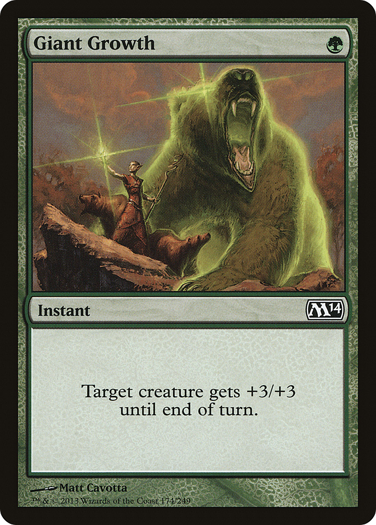 Image of Giant Growth (M14-174) - Magic 2014