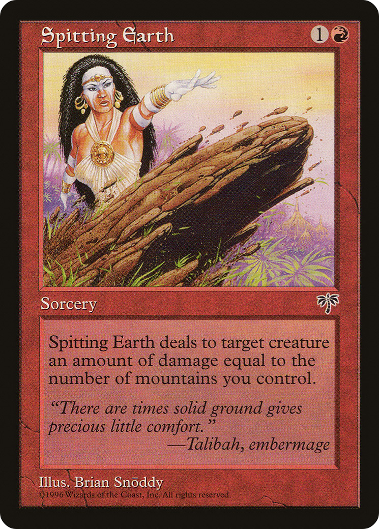 Image of Spitting Earth (MIR-) - Mirage