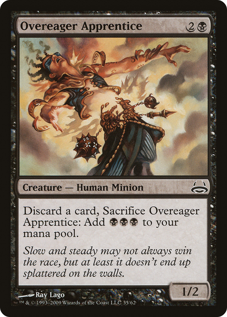 Image of Overeager Apprentice (DDC-035) - Duel Decks: Divine vs. Demonic