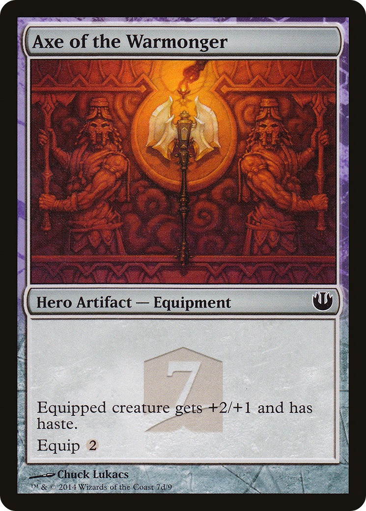 Image of Axe of the Warmonger (HERO-) - Journey into Nyx Hero's Path