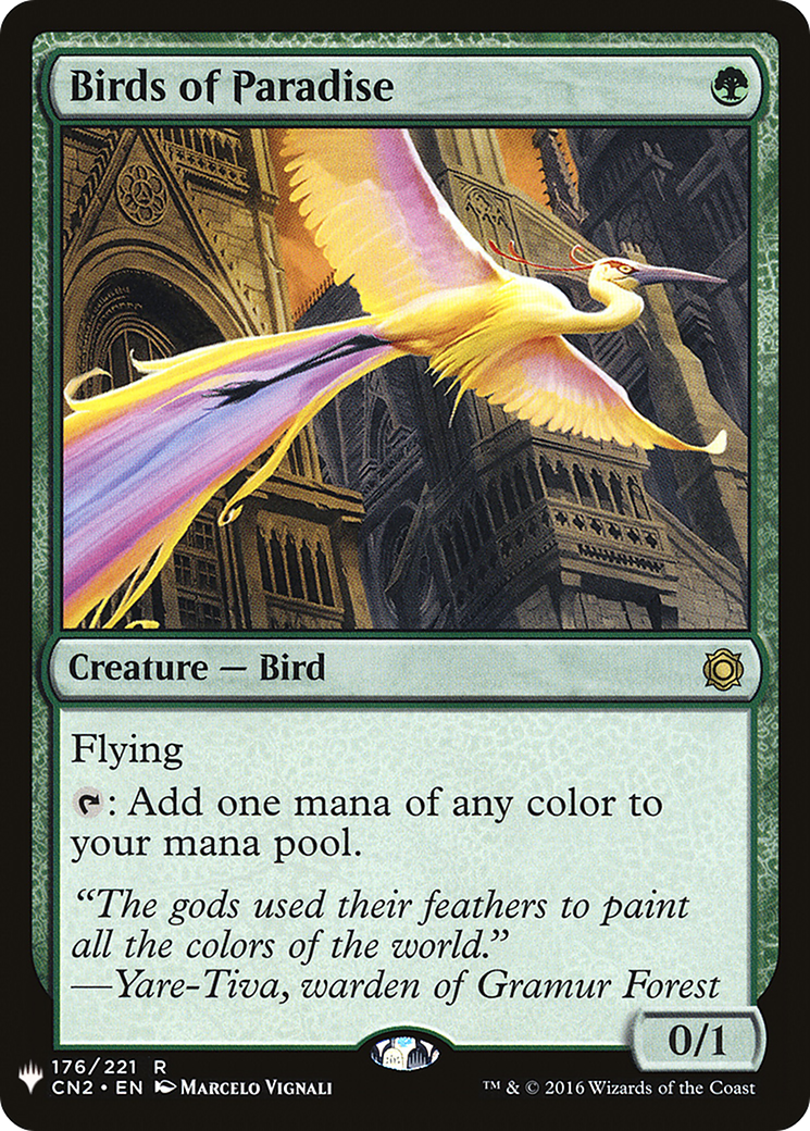 Image of Birds of Paradise (LIST-176) - The List