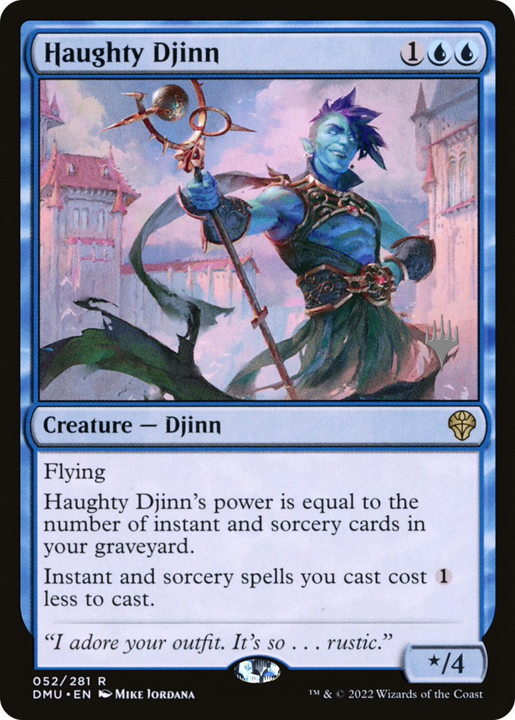 Image of Haughty Djinn (PPDMU-052) - Dominaria United Promos