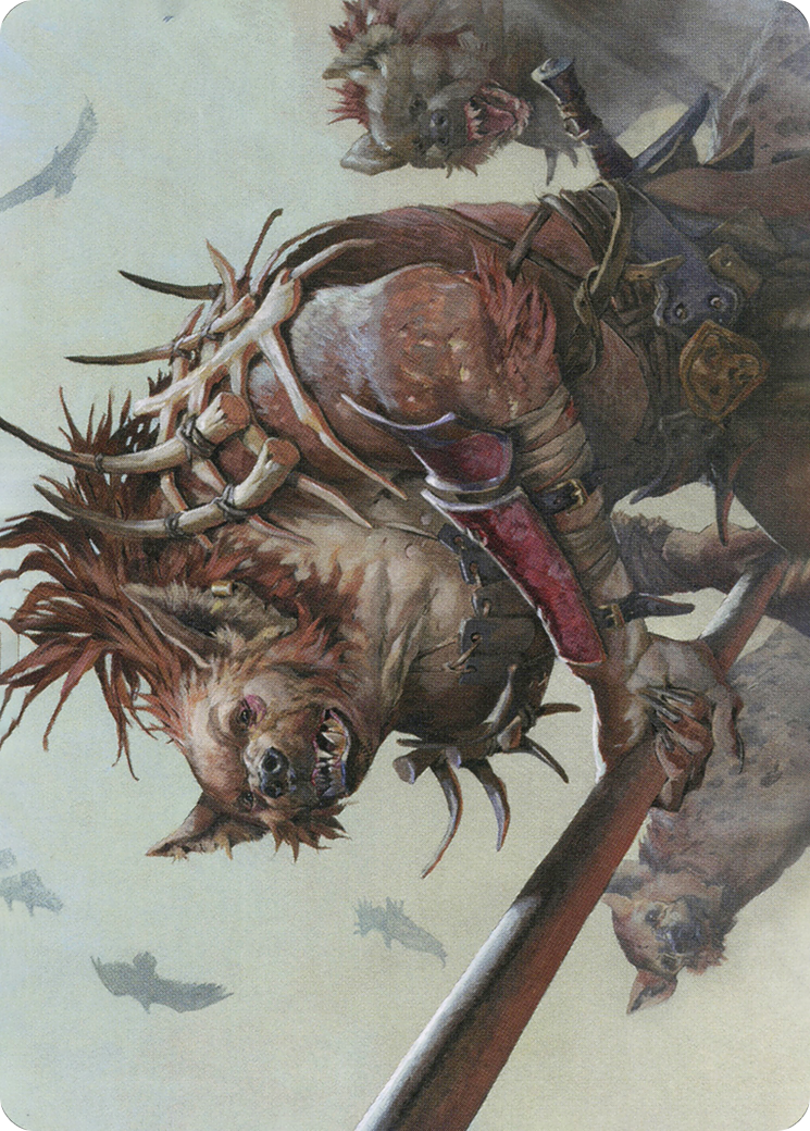 Image of Gnoll Hunter // Gnoll Hunter (AAFR-011) - Adventures in the Forgotten Realms Art Series (Borderless) Foil