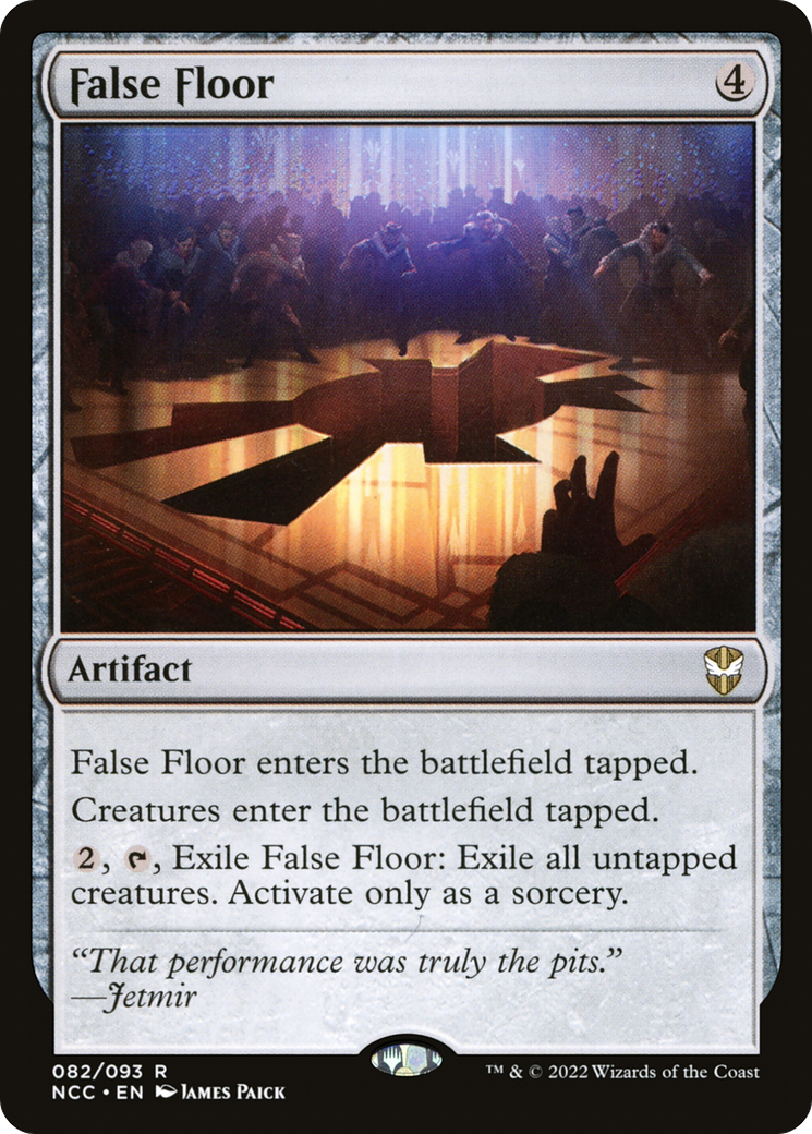 Image of False Floor (NCC-082) - New Capenna Commander