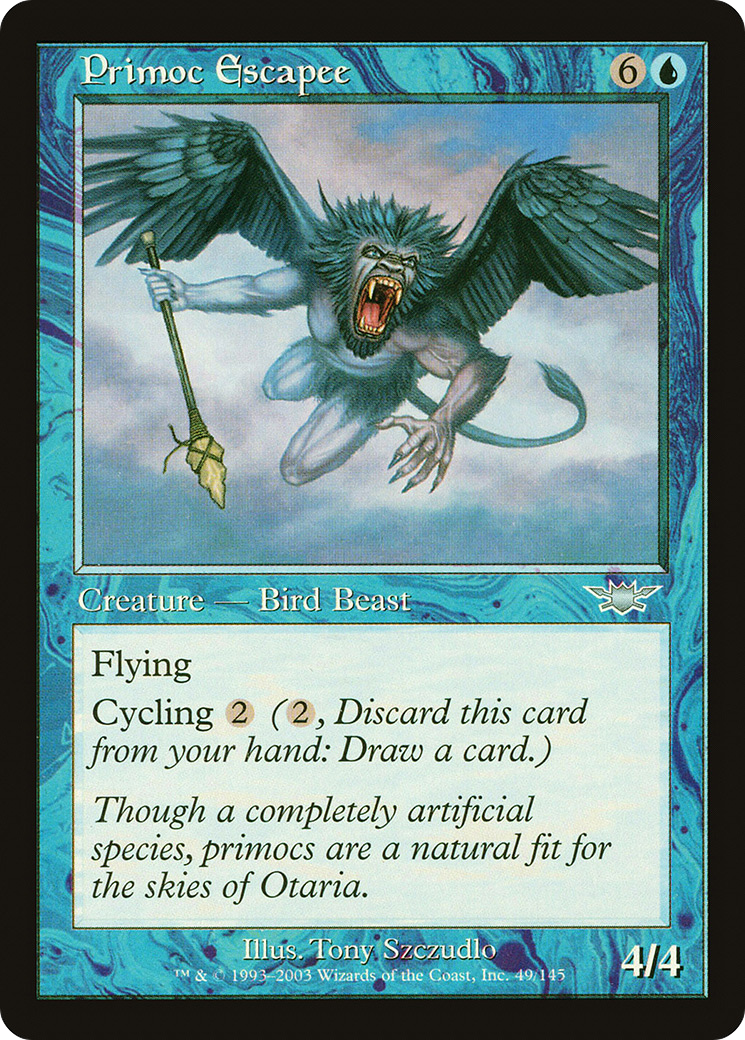 Image of Primoc Escapee (LGN-049) - Legions Foil