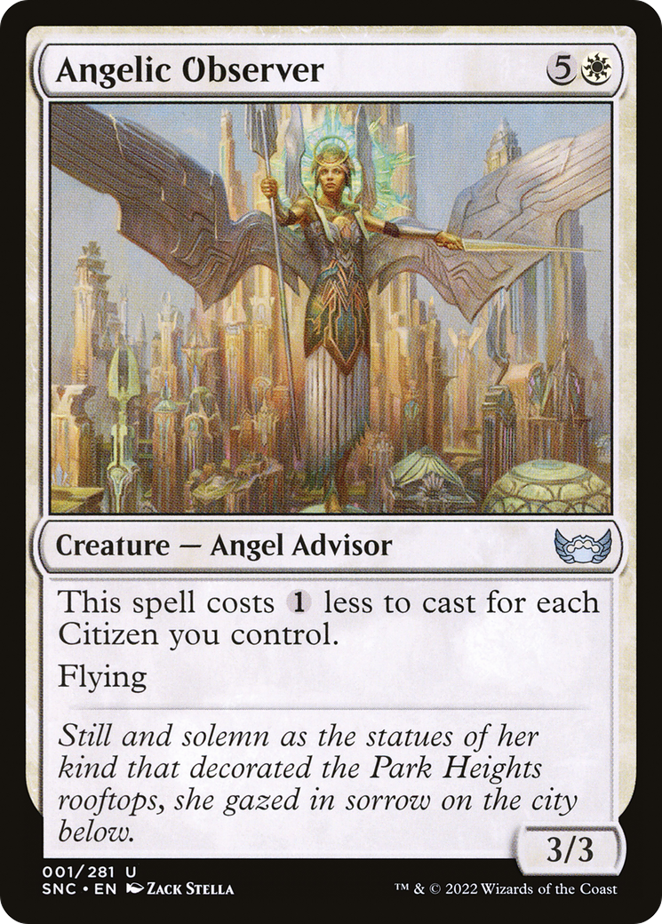 Image of Angelic Observer (SNC-001) - Streets of New Capenna