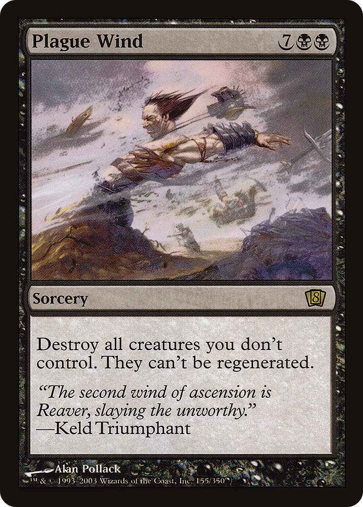 Image of Plague Wind (8ED-155) - 8th Edition