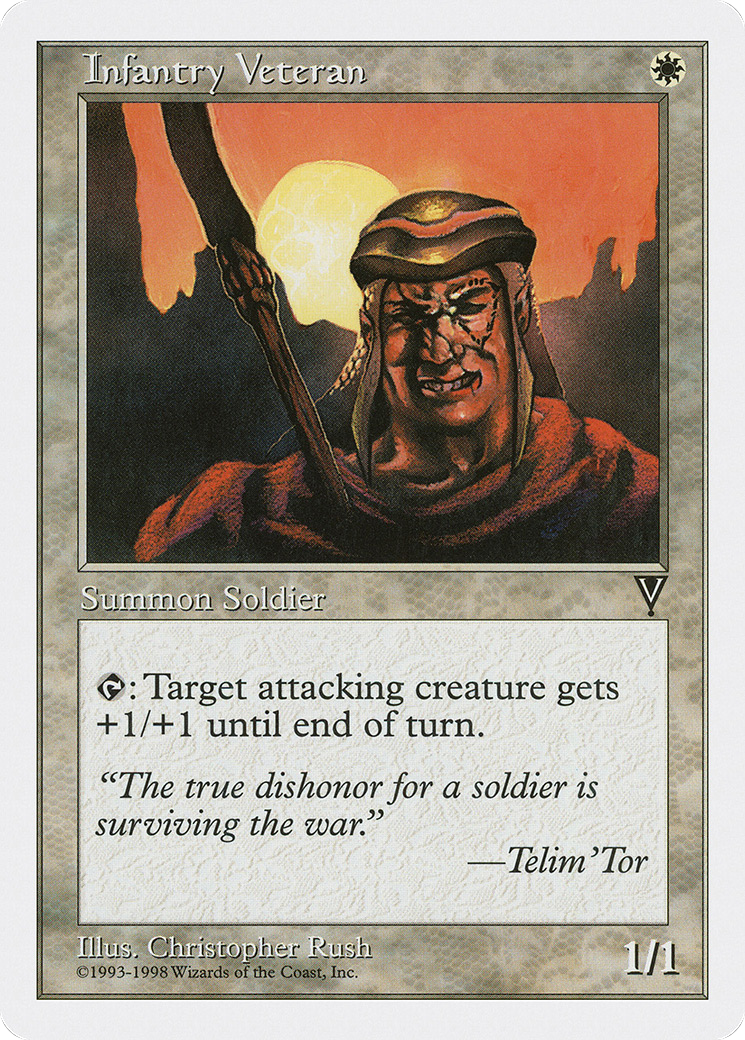 Image of Infantry Veteran (ATH-078) - Anthologies