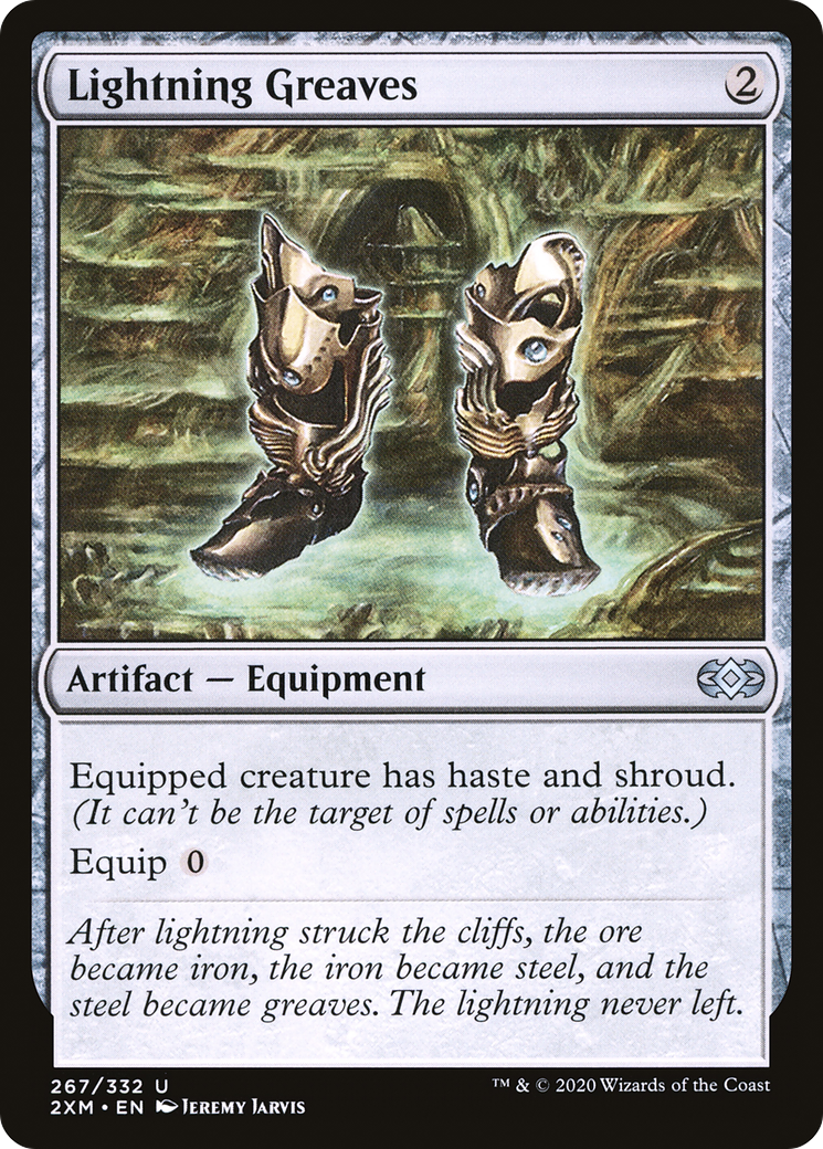 Image of Lightning Greaves (2XM-267) - Double Masters