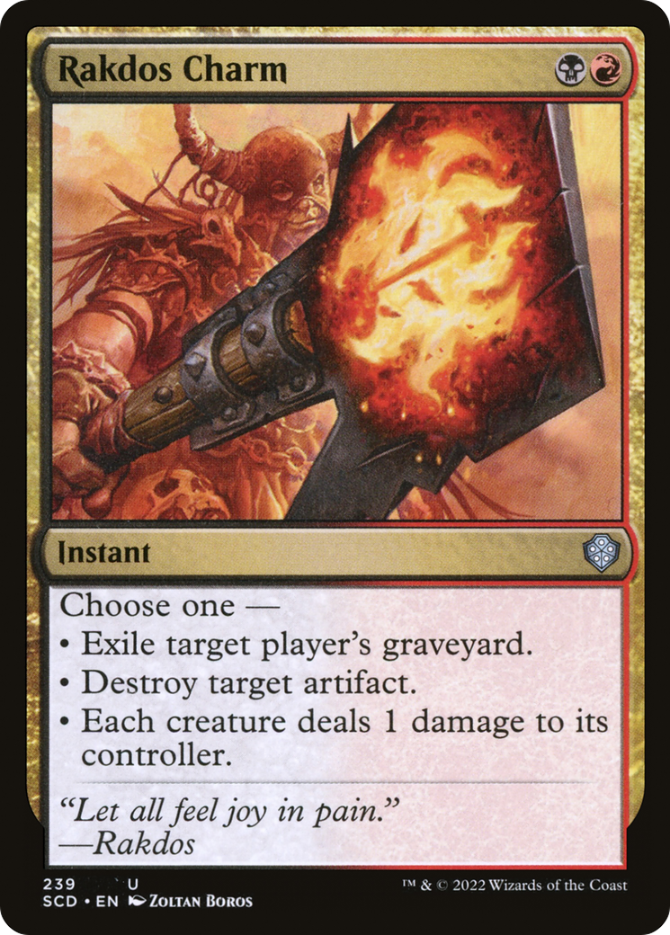 Image of Rakdos Charm (SCD-239) - Starter Commander Decks