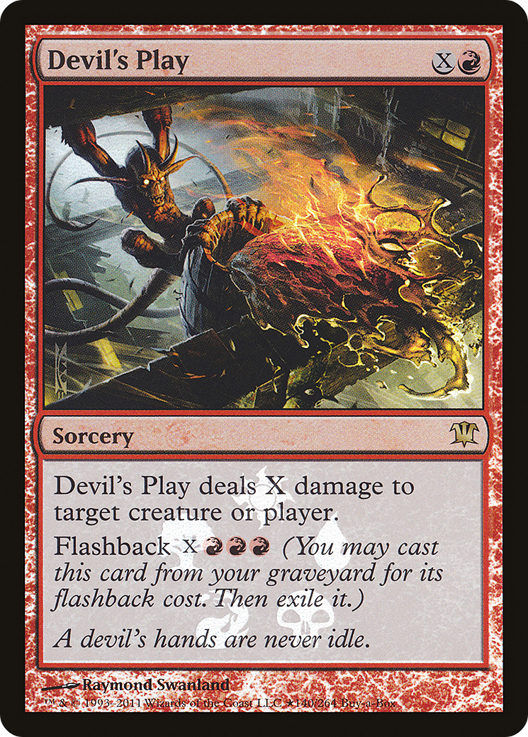 Image of Devil's Play (BABP-140) - Innistrad Promos Foil