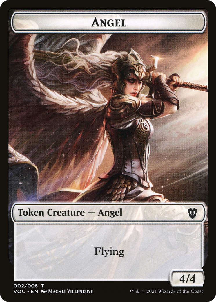 Image of Angel (TVOC-002) - Crimson Vow Commander Tokens