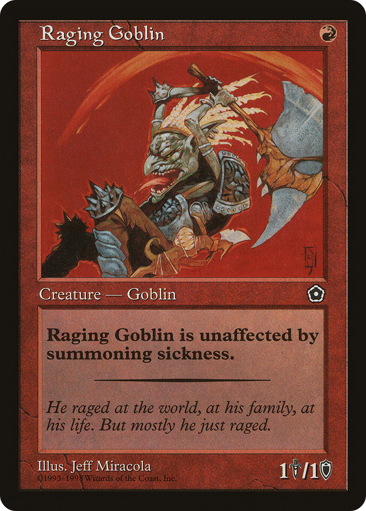 Image of Raging Goblin (P02-114) - Portal Second Age