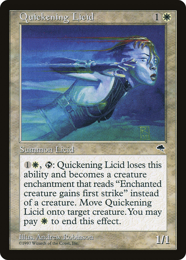 Image of Quickening Licid (TMP-036) - Tempest