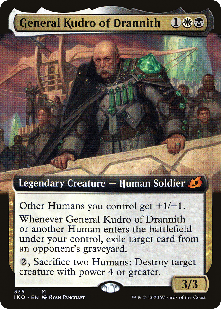 Image of General Kudro of Drannith (Extended Art) (IKO-335) - Ikoria: Lair of Behemoths: (Extended Art)