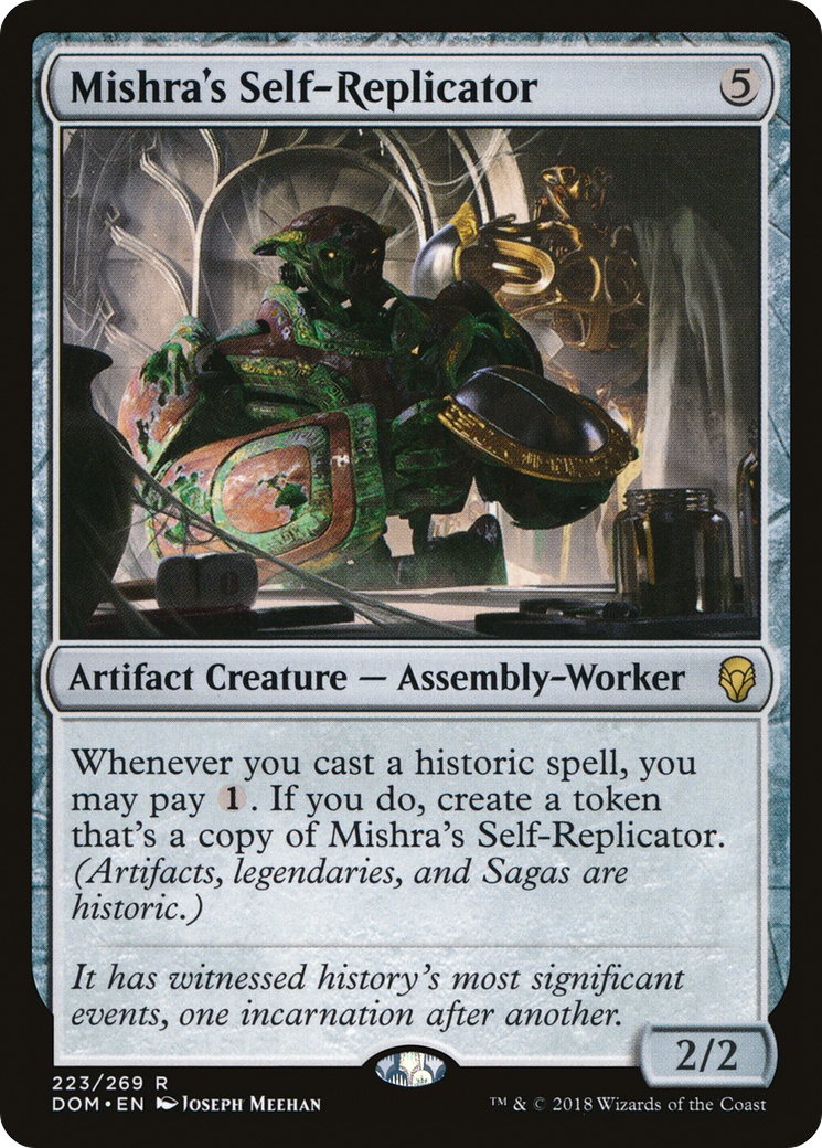 Image of Mishra's Self-Replicator (DOM-223) - Dominaria Foil