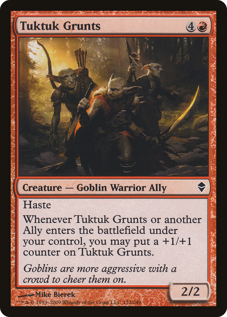 Image of Tuktuk Grunts (ZEN-152) - Zendikar