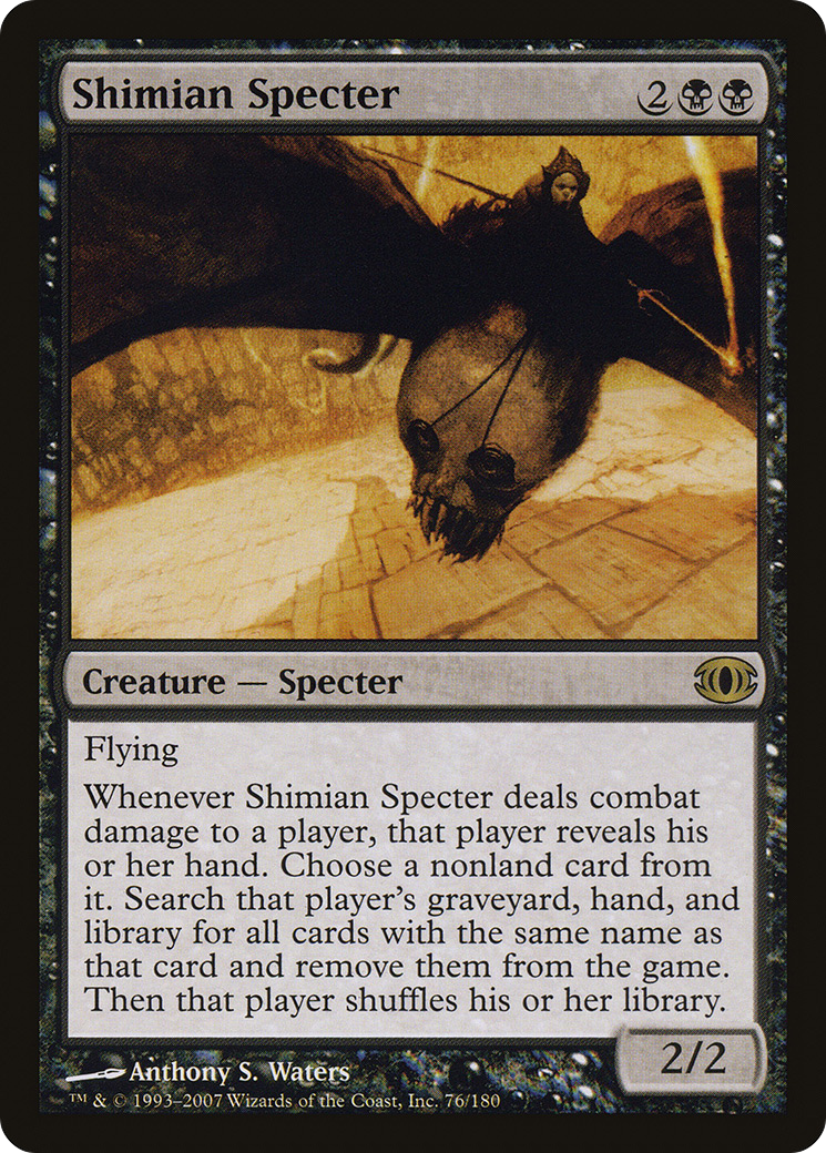 Image of Shimian Specter (FUT-076) - Future Sight Foil
