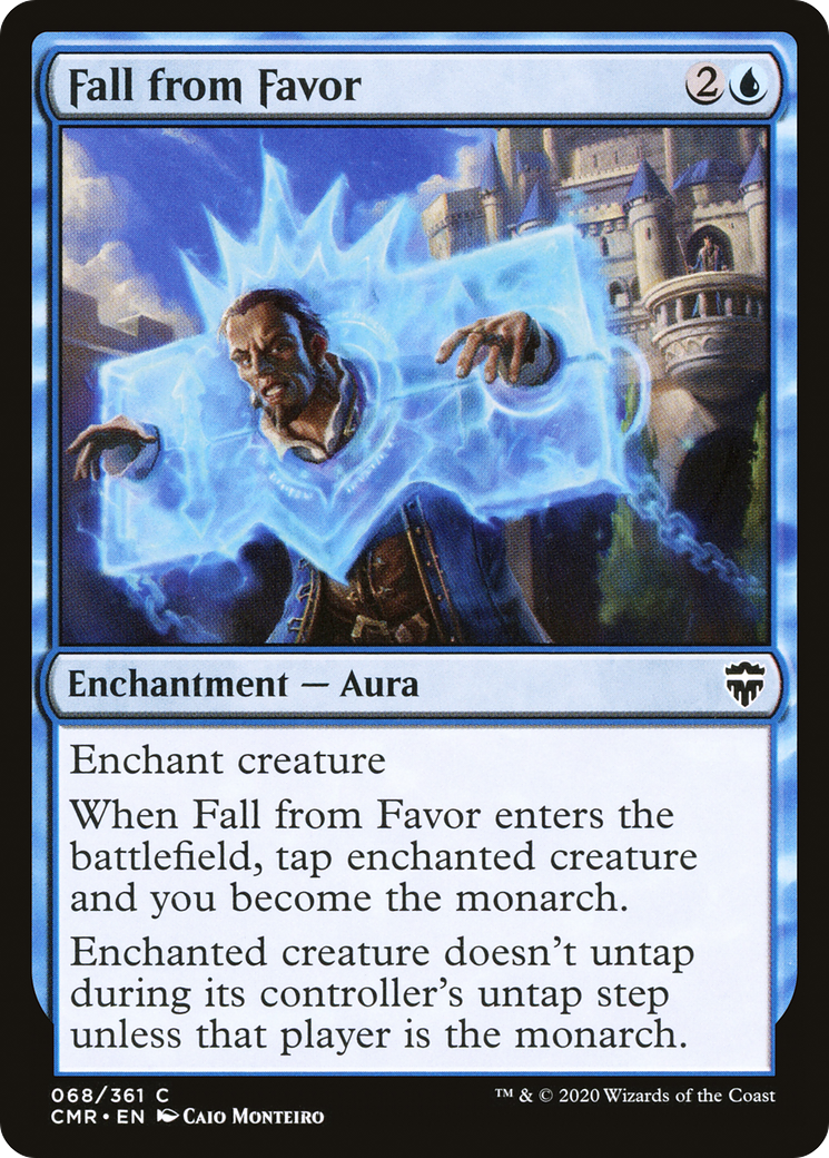 Image of Fall from Favor (CMR-068) - Commander Legends Foil