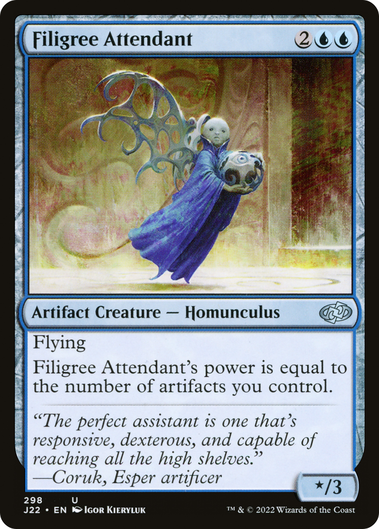 Image of Filigree Attendant (J22-298) - Jumpstart 2022