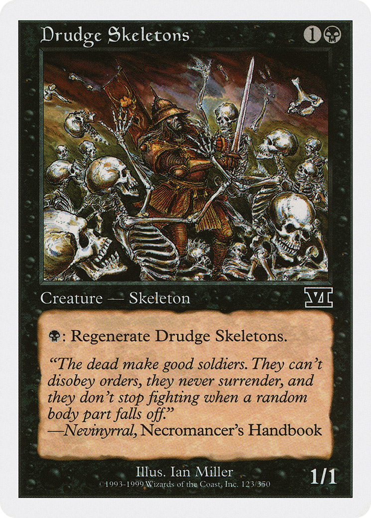 Image of Drudge Skeletons (6ED-123) - Classic Sixth Edition