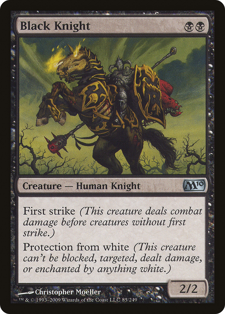 Image of Black Knight (M10-085) - Magic 2010