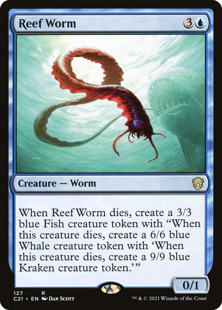 Image of Reef Worm (C21-127) - Commander 2021