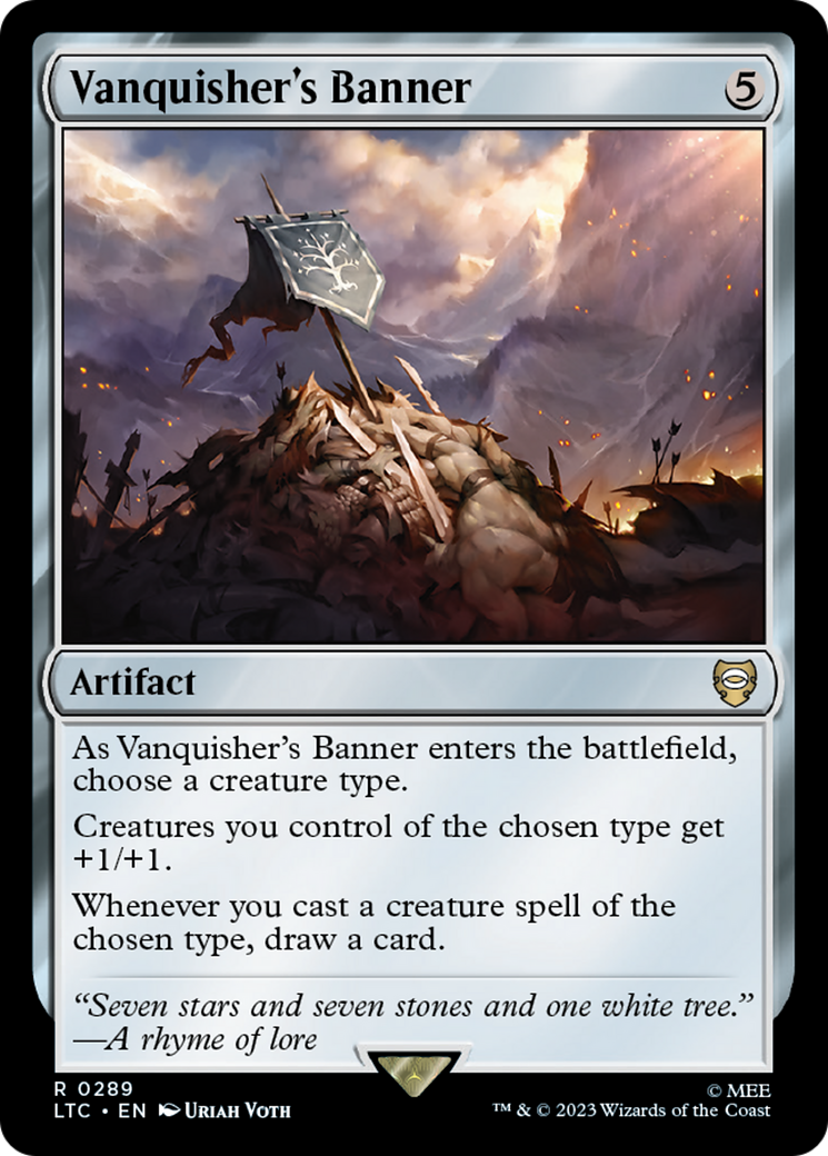 Image of Vanquisher's Banner (LTC-289) - Tales of Middle-earth Commander