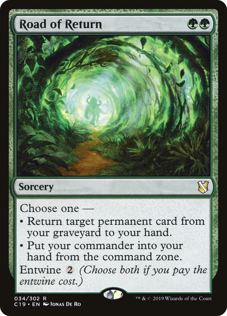 Image of Road of Return (C19-034) - Commander 2019