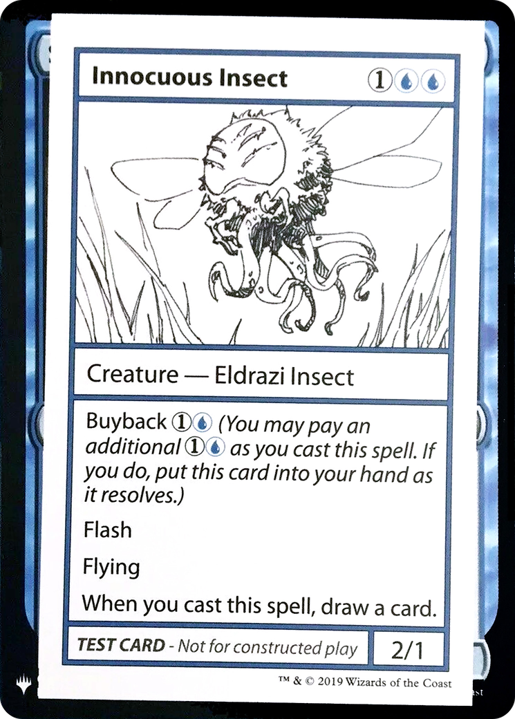 Image of Innocuous Insect (CMB1-) - Mystery Booster Playtest Cards 2019