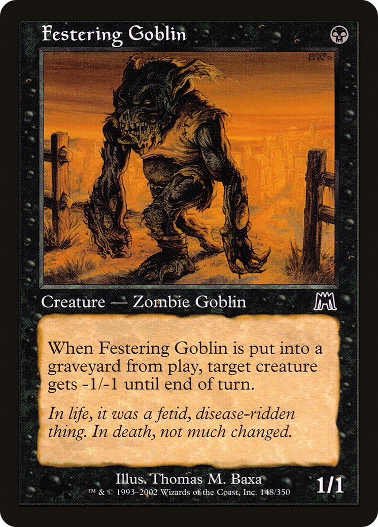 Image of Festering Goblin (ONS-148) - Onslaught