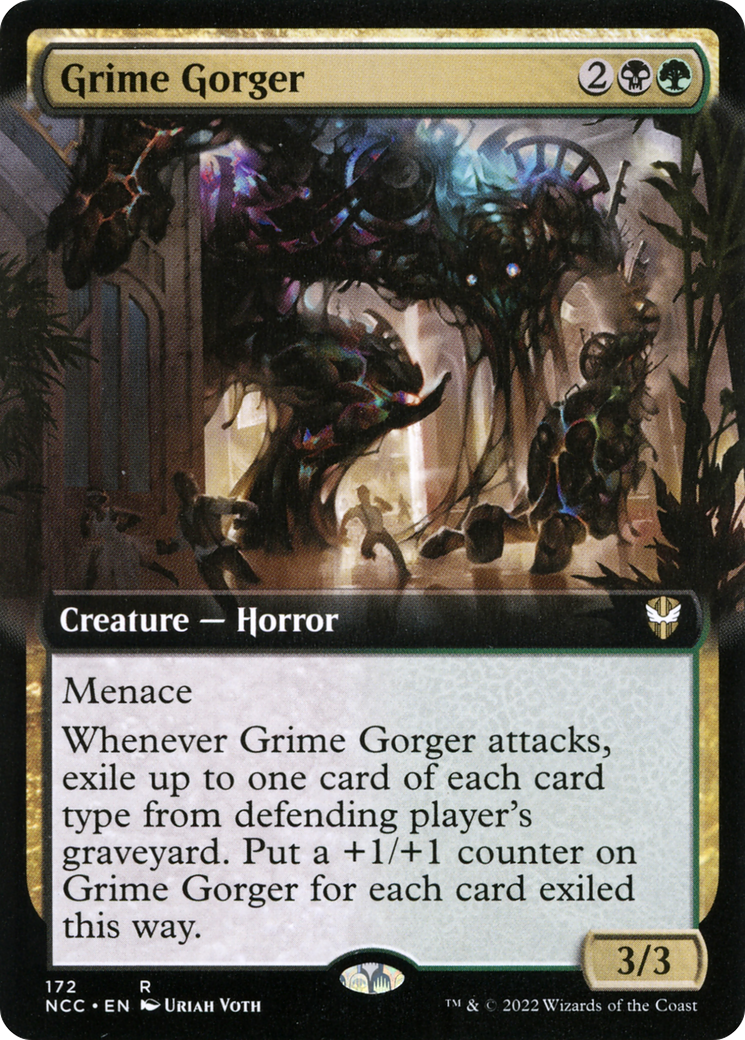 Image of Grime Gorger (Extended Art) (NCC-172) - New Capenna Commander: (Extended Art)