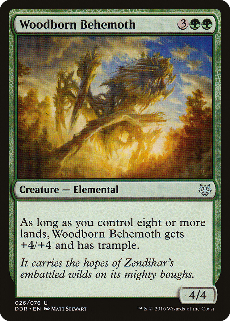 Image of Woodborn Behemoth (DDR-026) - Duel Decks: Nissa vs. Ob Nixilis