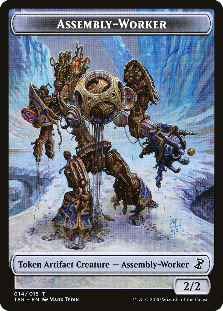 Image of Assembly-Worker (TTSR-014) - Time Spiral Remastered Tokens