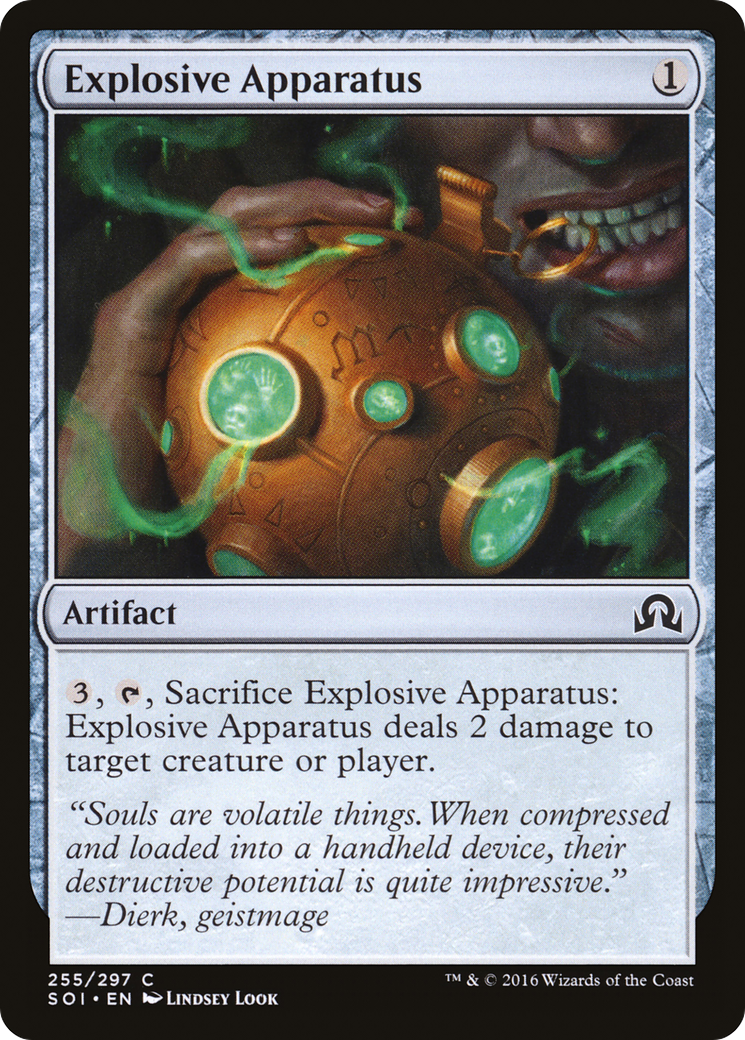 Image of Explosive Apparatus (SOI-255) - Shadows over Innistrad Foil