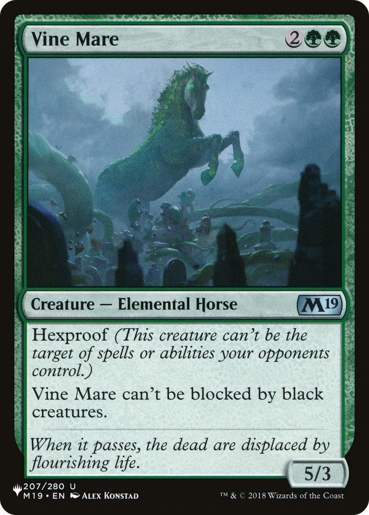 Image of Vine Mare (LIST-M19-207) - The List