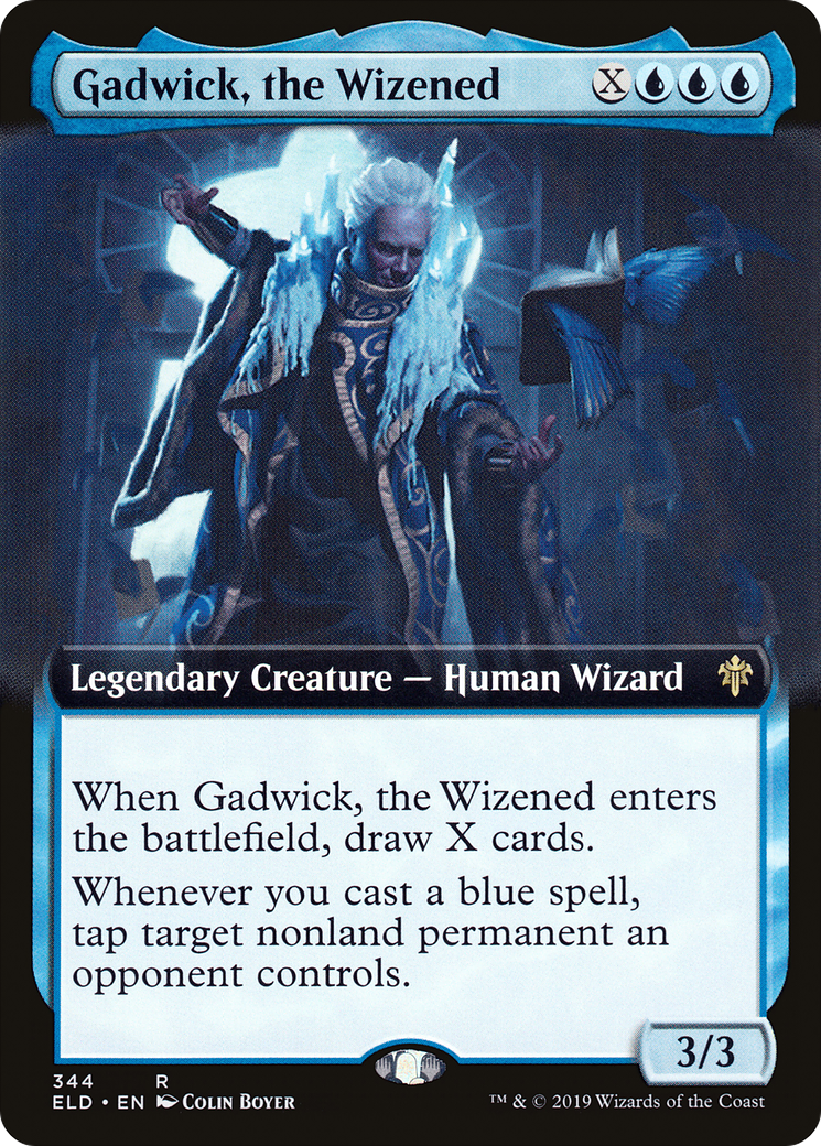 Image of Gadwick, the Wizened (Extended Art) (ELD-344) - Throne of Eldraine: (Extended Art)