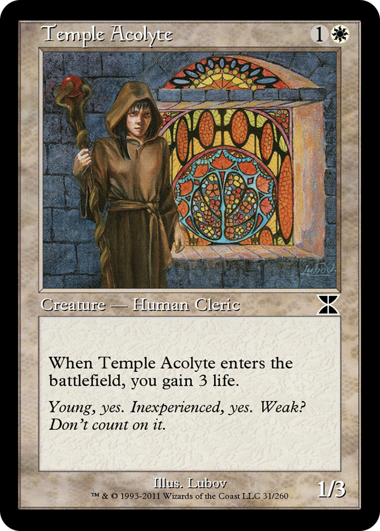 Image of Temple Acolyte (ME4-031) - Masters Edition IV