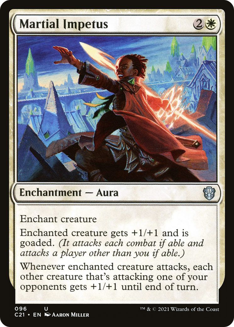 Image of Martial Impetus (C21-096) - Commander 2021