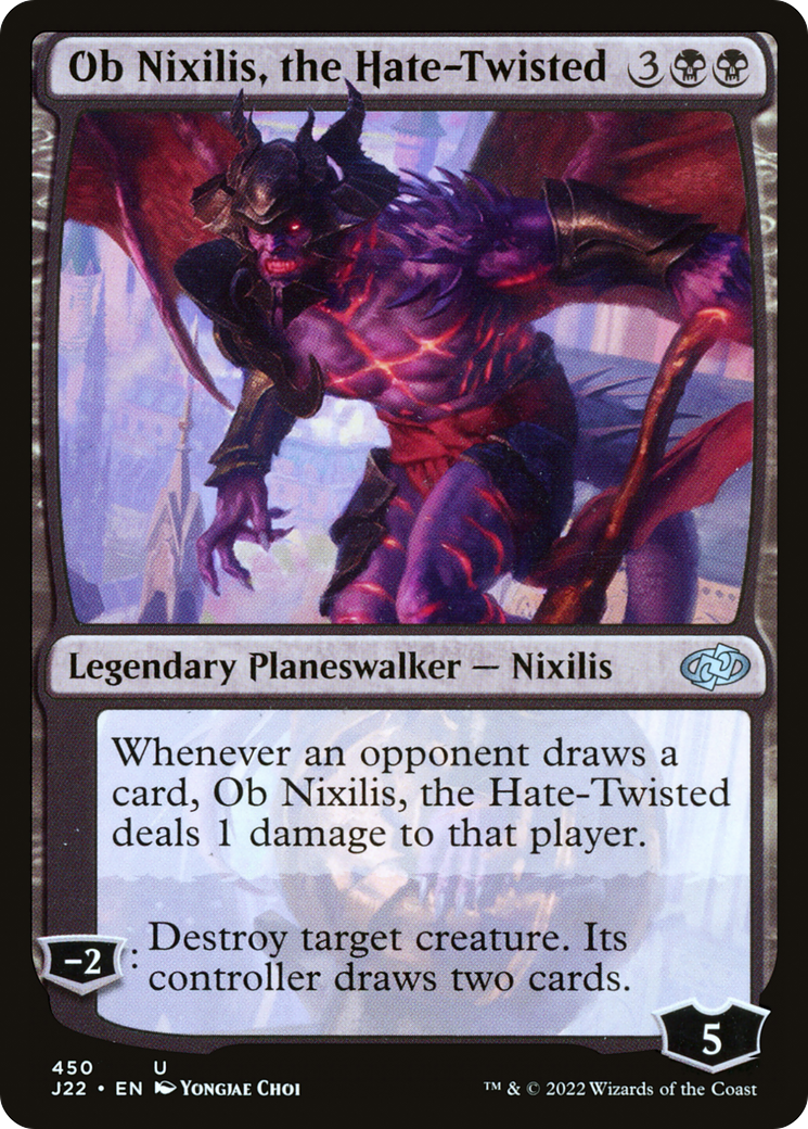 Image of Ob Nixilis, the Hate-Twisted (J22-450) - Jumpstart 2022