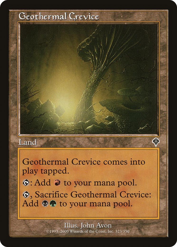 Image of Geothermal Crevice (INV-323) - Invasion