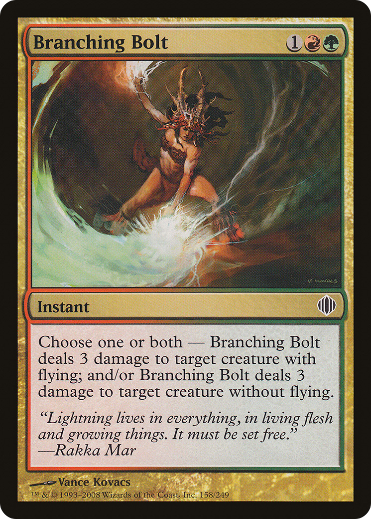 Image of Branching Bolt (ALA-158) - Shards of Alara Foil