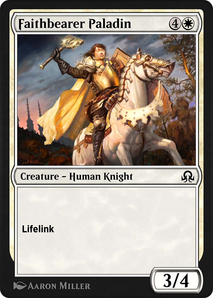 Image of Faithbearer Paladin (SIR-028) - Shadows over Innistrad Remastered