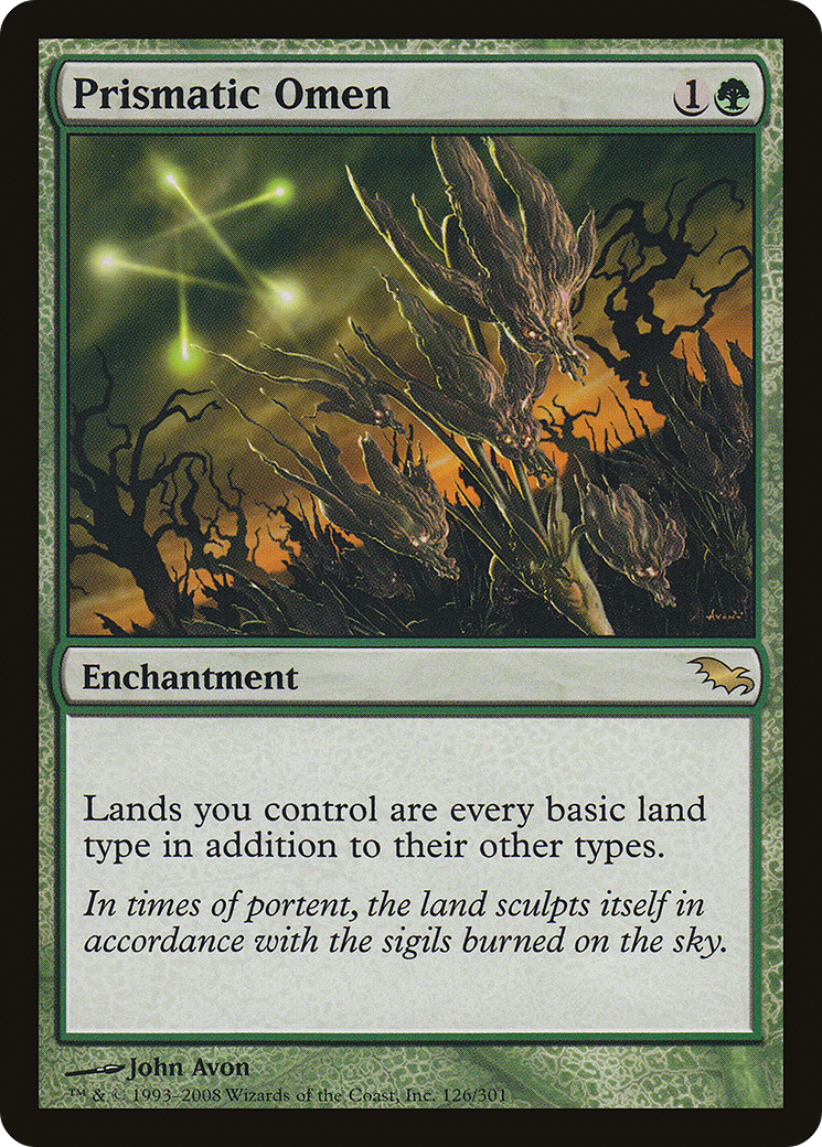 Image of Prismatic Omen (SHM-) - Shadowmoor Foil