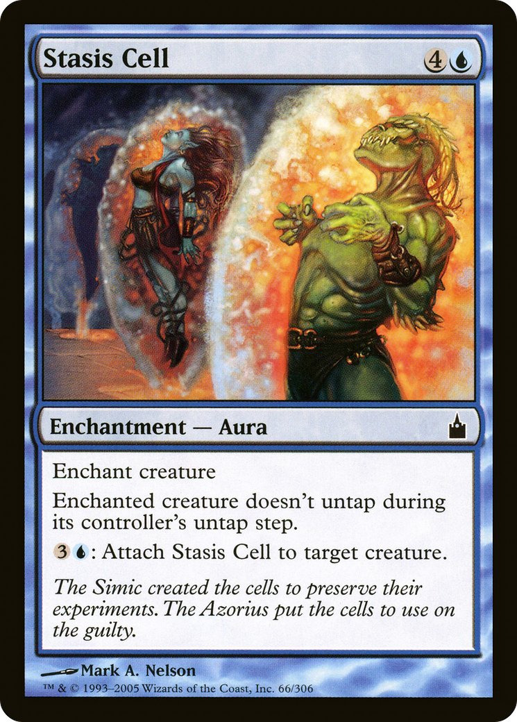Image of Stasis Cell (RAV-066) - Ravnica: City of Guilds Foil