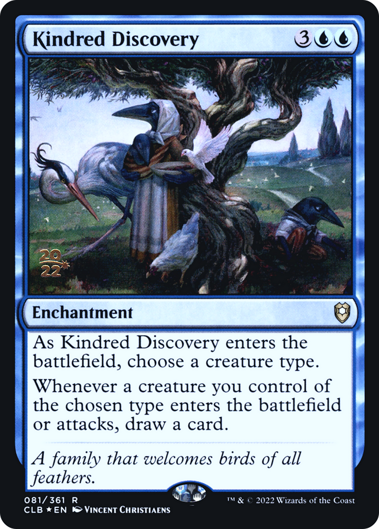 Image of Kindred Discovery (PRE-081) - Battle for Baldur's Gate Promos Foil