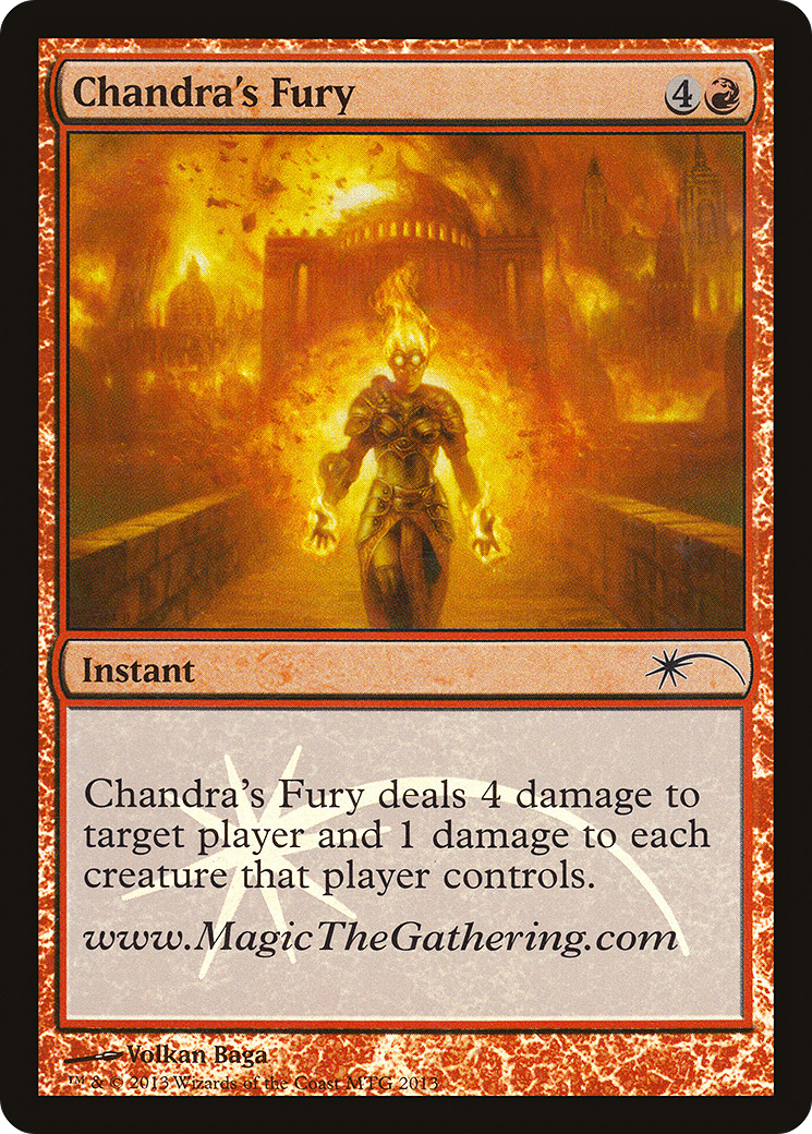 Image of Chandra's Fury (MEDIA-2013) - URL/Convention Promos Foil