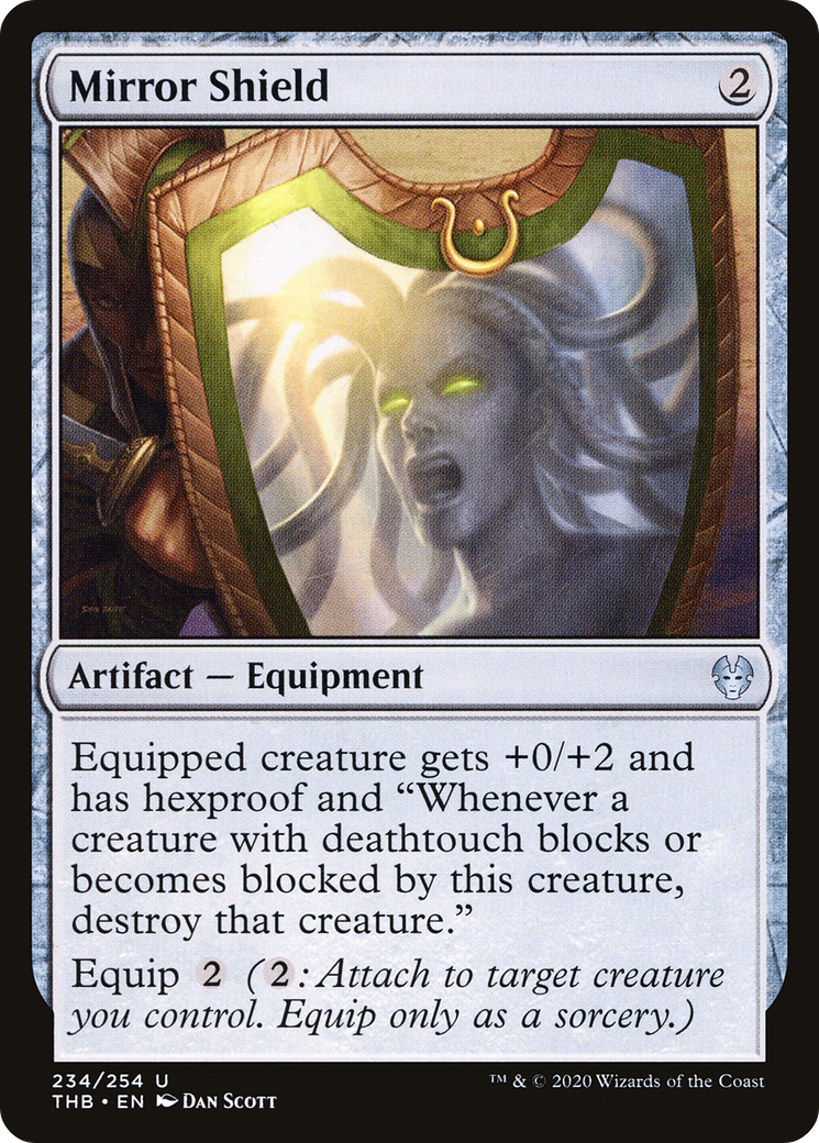 Image of Mirror Shield (THB-234) - Theros Beyond Death Foil
