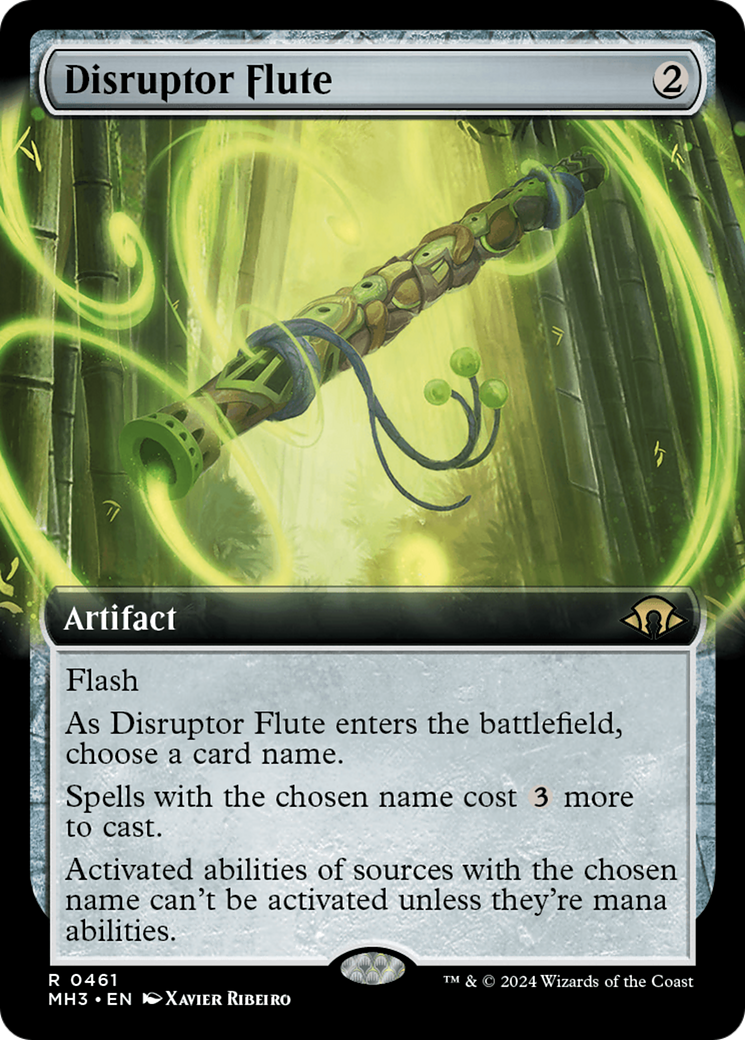 Image of Disruptor Flute (Extended Art) (MH3-461) - Modern Horizons 3: (Extended Art) Foil